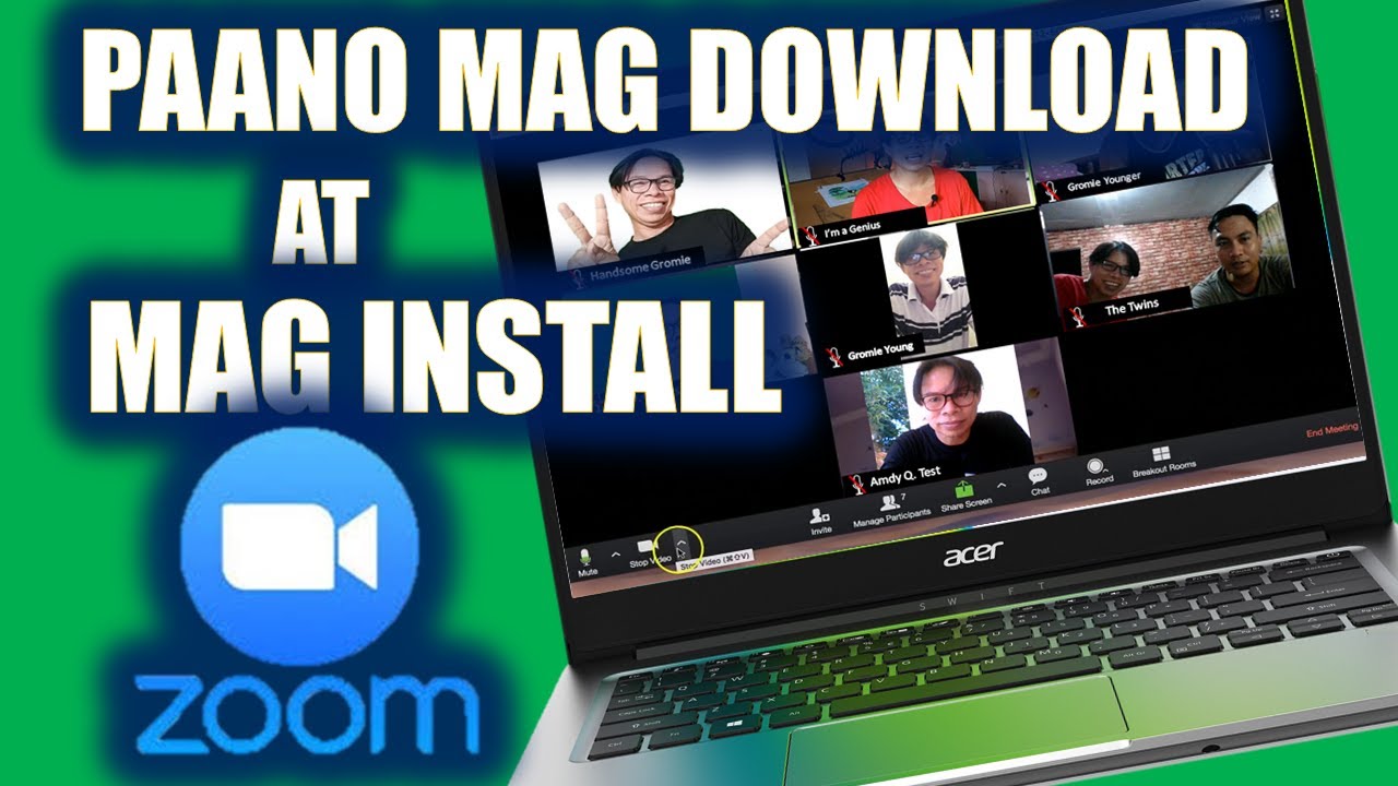 PAANO MAG DOWNLOAD AT MAG INSTALL NG ZOOM SA PC O LAPTOP - TAGALOG