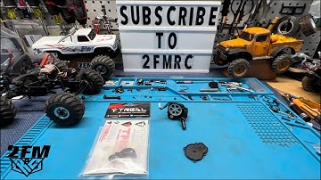 Treal FCX24 Metal Trans Gear install. Why FMS metal gears are better?