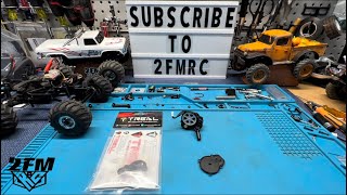 Treal FCX24 Metal Trans Gear install. Why FMS metal gears are better?
