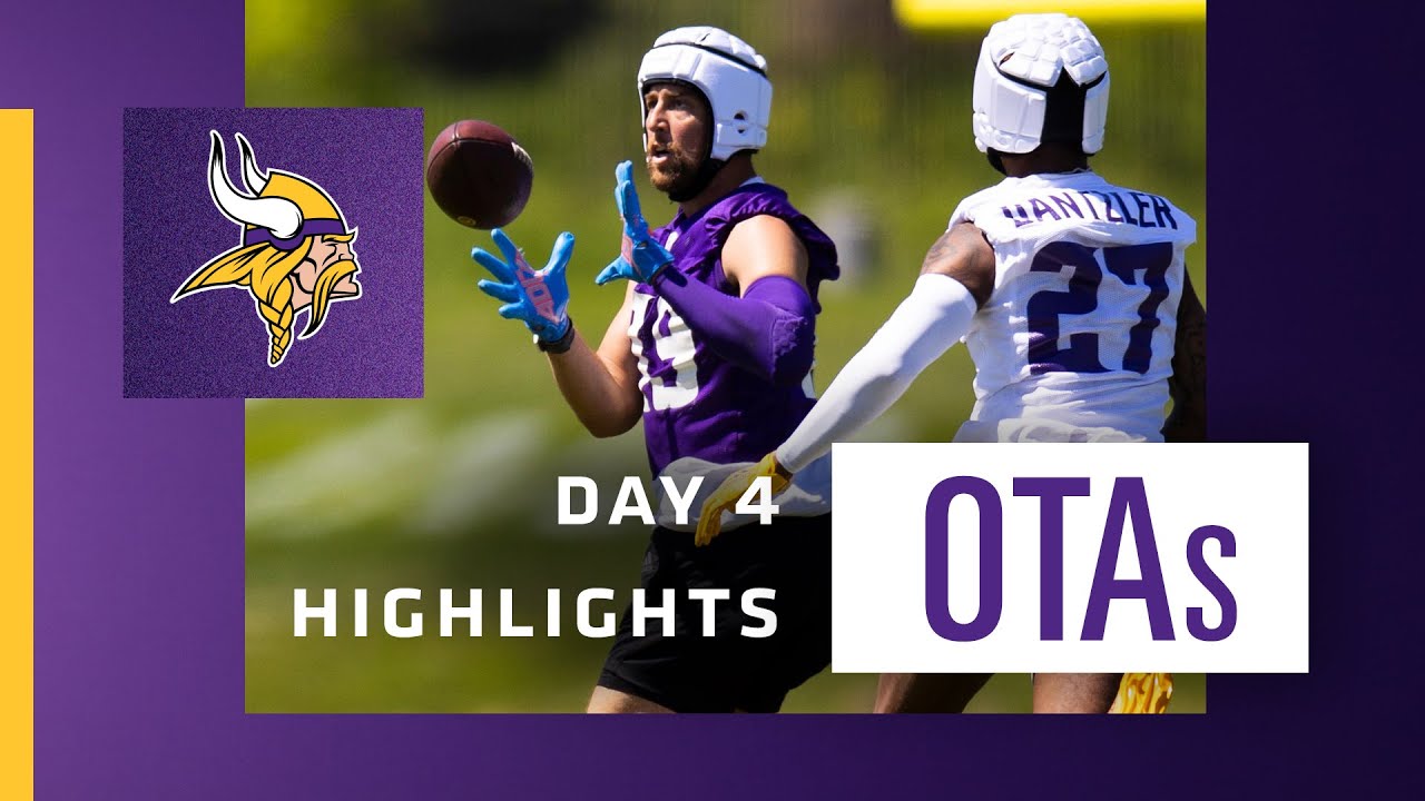 Full Highlights from OTA No. 4 | Minnesota Vikings