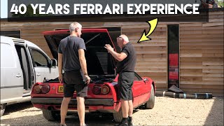 Ferrari 308 Specialist Gives His Verdict On My Smoke Blowing Engine!