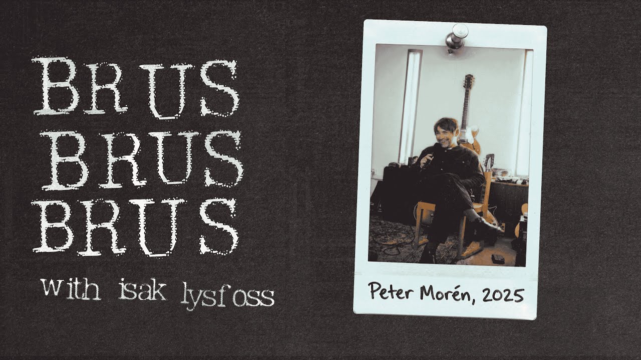 PETER MORÉN (Peter Bjorn and John, SunYears) INTERVIEW | BRUSBRUSBRUS with Isak Lysfoss
