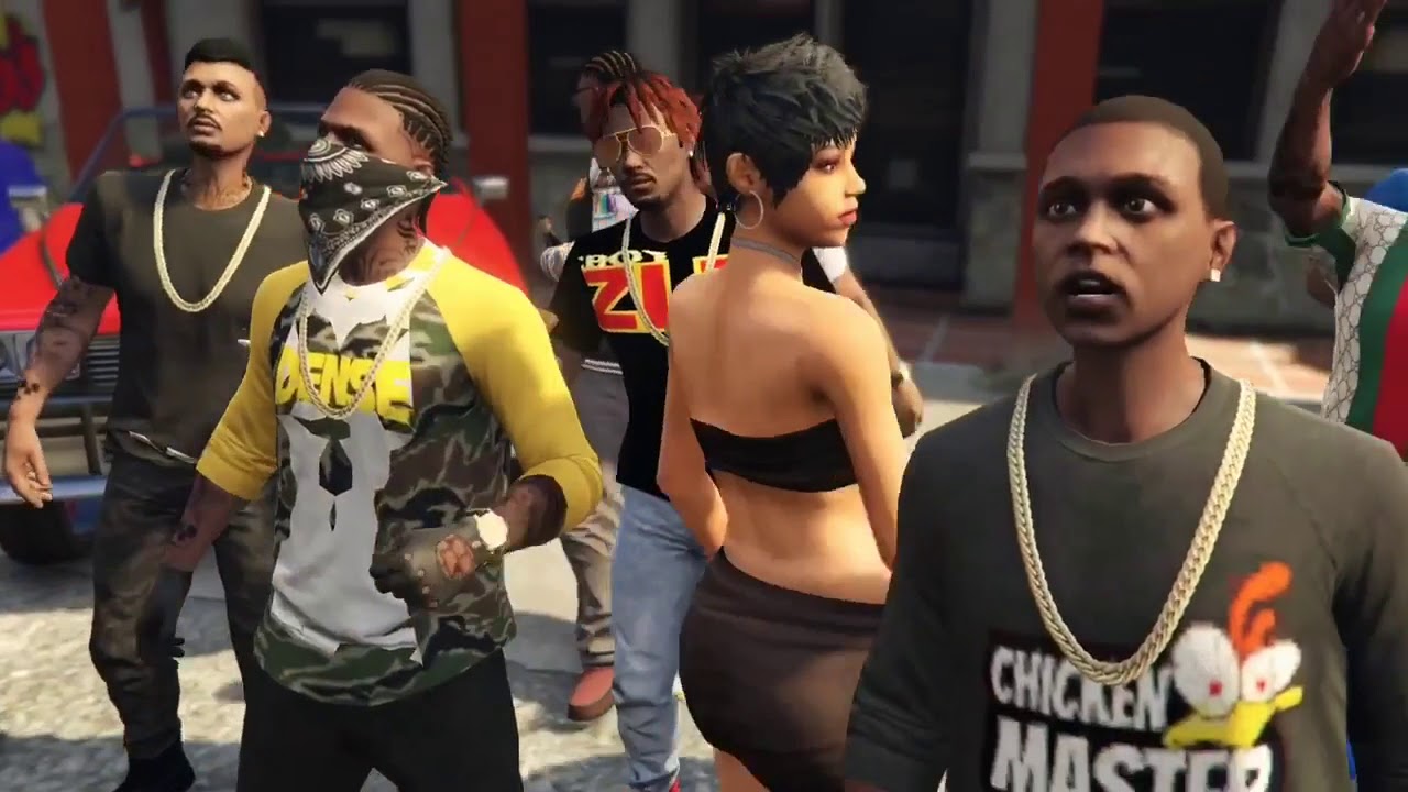 Chicken x Blocboy P Fizzle GTA5 Video