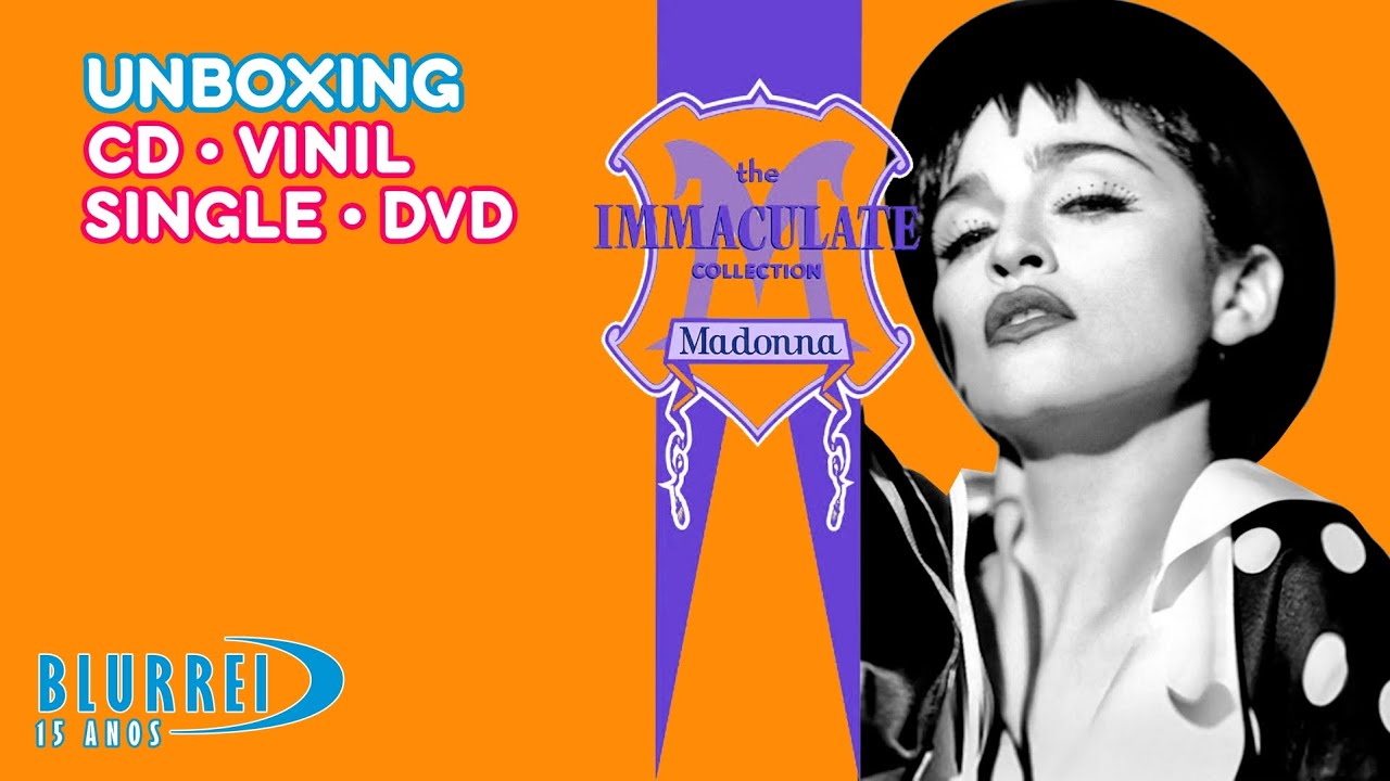 Unboxing Madonna Era The Immaculate Collection - YouTube