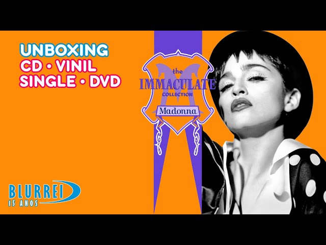 Unboxing Madonna Era The Immaculate Collection - YouTube