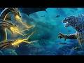 Nuclear Godzilla vs King Ghidorah   Godzilla King of the Monsters 4k, HDR