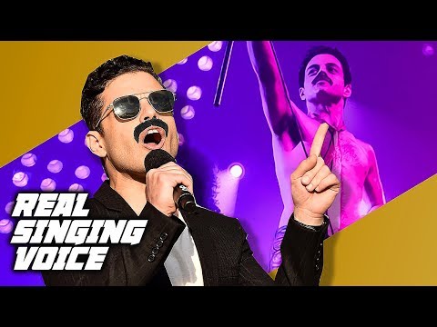 Bohemian Rhapsody Cast Real Singing Voice x Dancing - Rami Malek