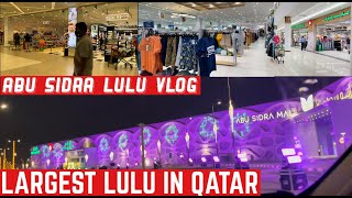 Largest LULU In Qatar I Abu Sidra Mall Lulu Qatar I Shopping Vlog Doha