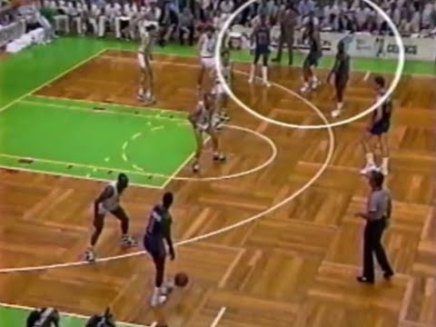 Pistons Commit Illegal Offense Violation (1988 Playoffs) - YouTube