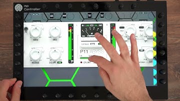 Pulsar Modular plugins on the MP Midi Controller!