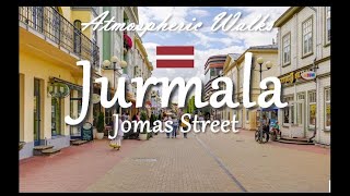 CITY WALKS: Jurmala Jomas street walk - Юрмала улица Йомас прогулка