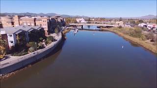 Napa valley, ca drone flyover