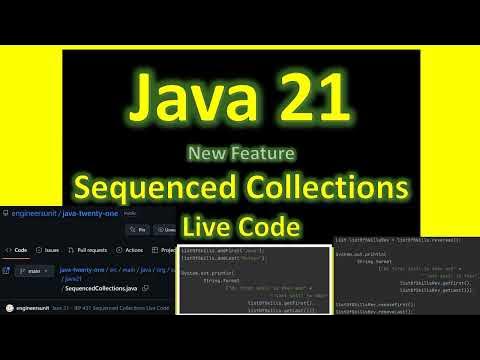 Java 21 **Live Code** - Learn to use the new feature 