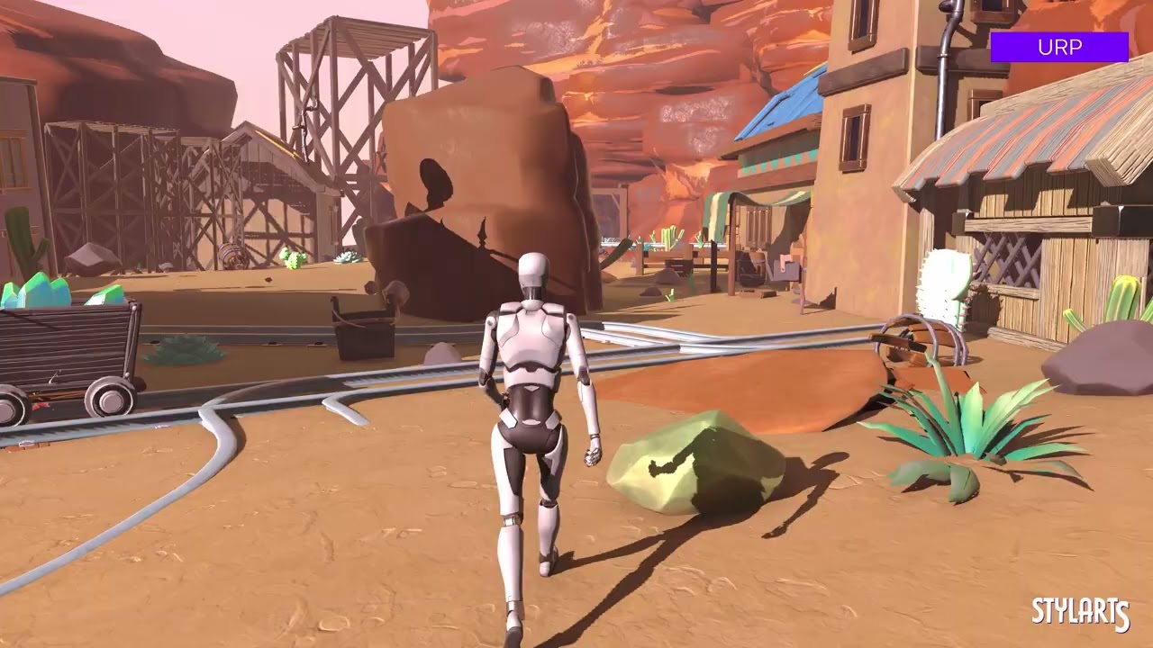 Stylized Desert House ( Stylized Desert Cave Sand ), video preview 19