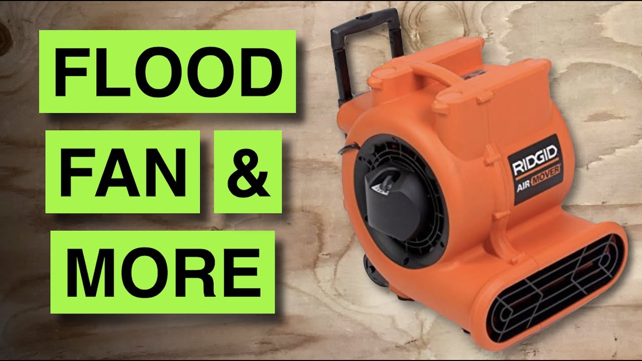 Uses for your Ridgid Air Mover YouTube