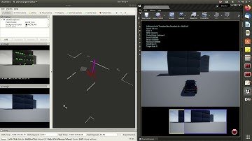 Car simulation with object detection