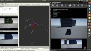 Car simulation with object detection