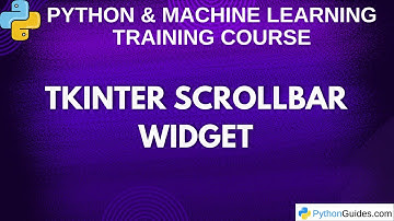 Tkinter Scrollbar Widget Tutorial | Add Scrollbars to Your Python GUI