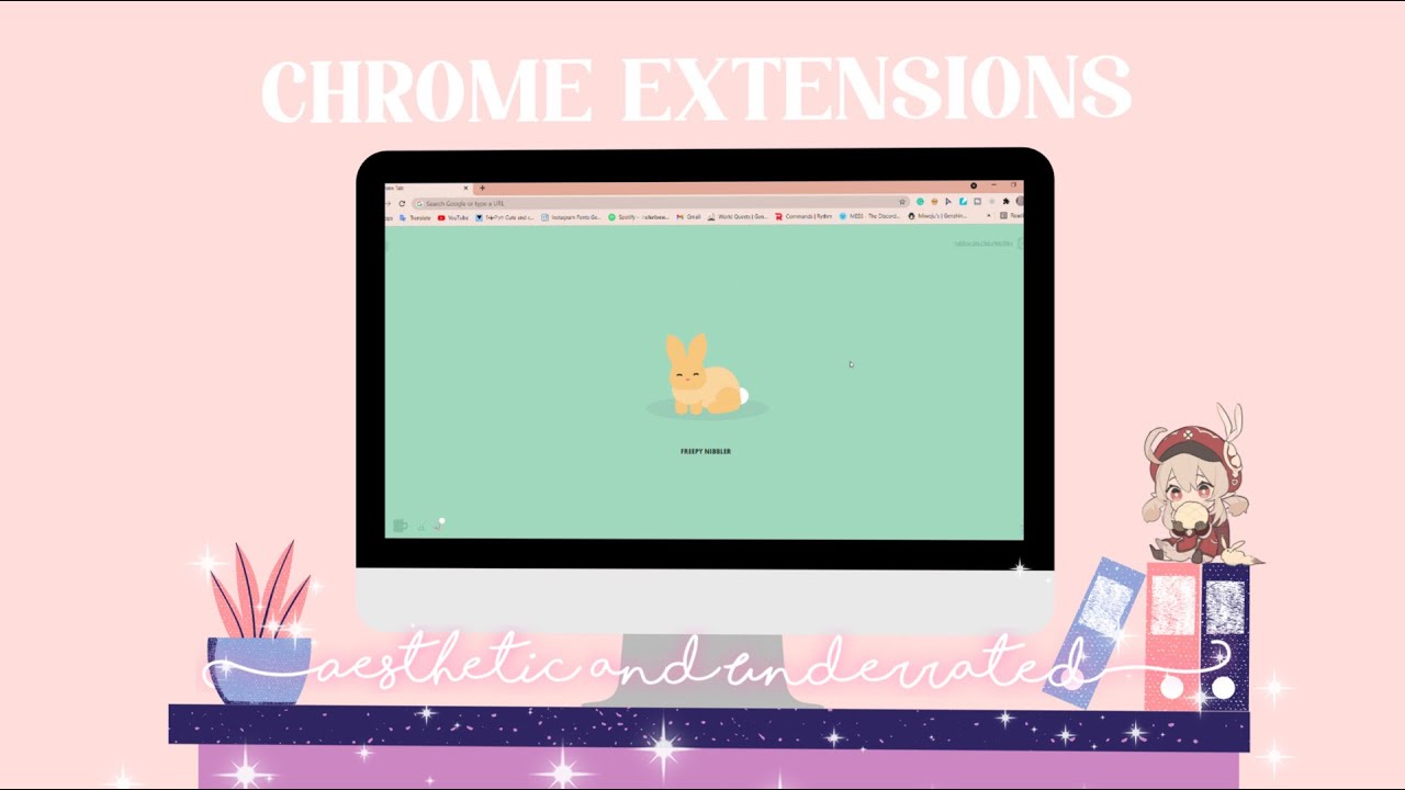 𝐂𝐡𝐫𝐨𝐦𝐞 𝐄𝐱𝐭𝐞𝐧𝐬𝐢𝐨𝐧𝐬 🍓🦋| Aesthetic and Underrated [school, kawaii, anime] ✦