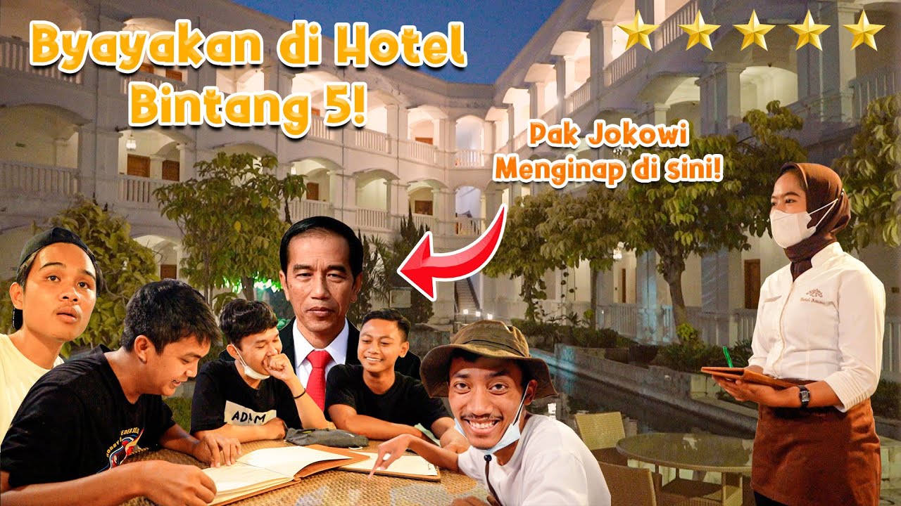 KAGET LIAT HARGANYA!! TIM SUPER BYAYAKAN DI HOTEL SUPER MEGAH!! PAK JOKOWI PERNAH DISINI!!