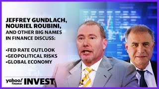 Jeffrey Gundlach, Nouriel Roubini and bid names in finance discuss key topics for investors screenshot 5