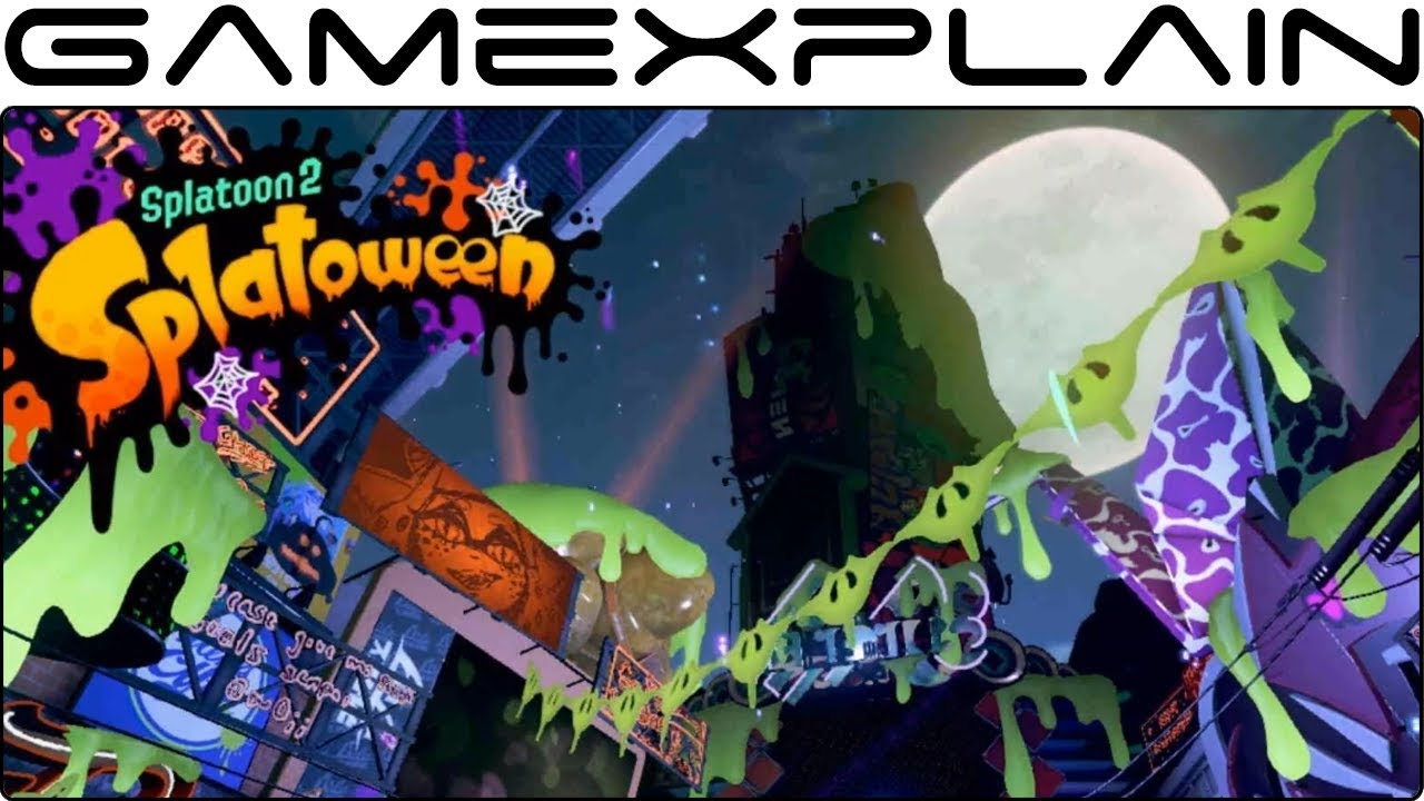 Splatoon 2's Splatoween Tour + Holiday amiibo Costumes (Halloween Splatfest!) YouTube