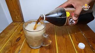 Buat Float A&W Root Beer + Vanilla Ice Cream
