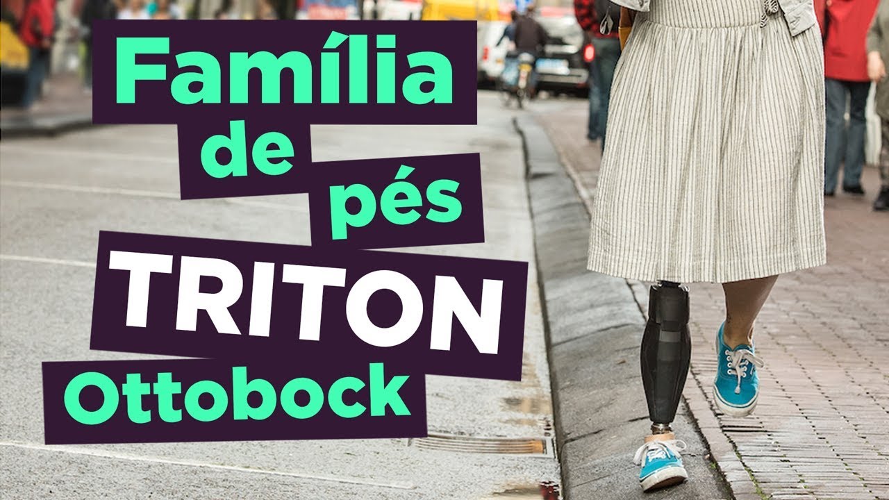 Linha de pés Triton da Ottobock