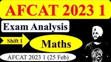 Afcat 2023 1 Maths Analysis || Afcat 2025 Maths #afcat2025 #afcat #afcatmaths #afcatmathspyq