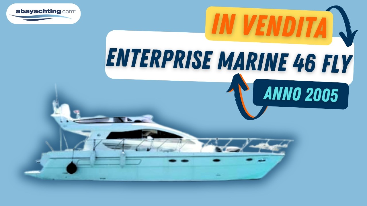 ⁣Enterprise Marine 46 Fly usata in VENDITA ESCLUSIVA | Video-Visita On Board
