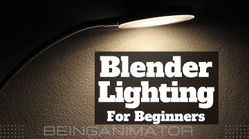 Easiest way to Create Professional lights Lights in Blender for Beginners
