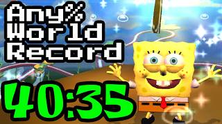 [WORLD RECORD] SpongeBob: Battle for Bikini Bottom Any% Speedrun in 40:35