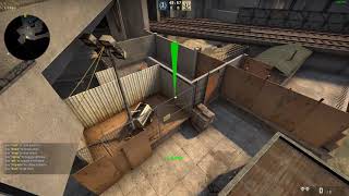 Simple Smokes : Overpass CT Spawn To T Side Short B