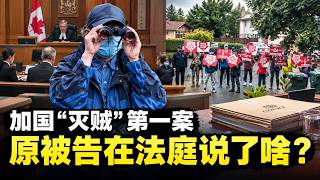 加国“灭贼”第一案：原告被告在法庭上都说了些啥？庭审花絮。