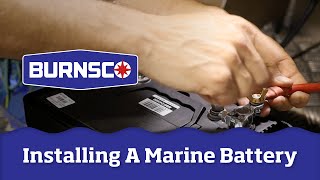 How To Install a Marine Battery in Your Boat