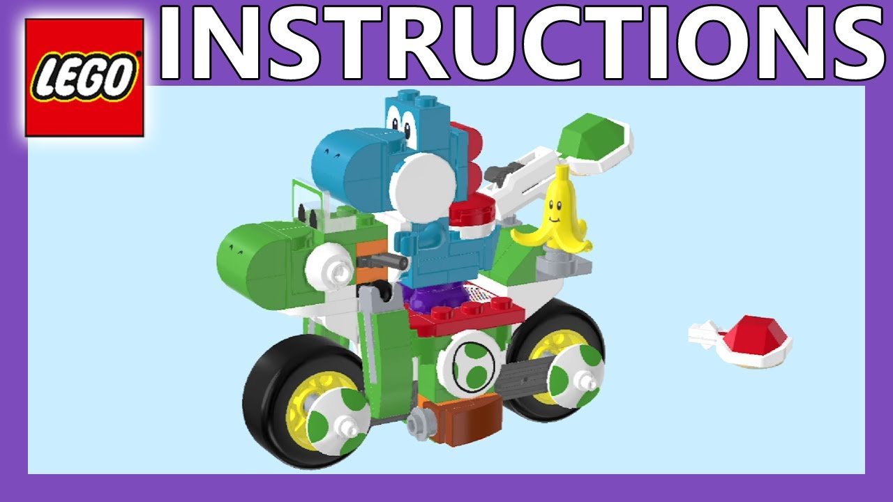 LEGO Instructions | Mario Kart™ – Yoshi Bike | 72031 | LEGO Super Mario ...