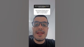 O CURSO DE COMPUTAÇÃO É DIFÍCIL?
