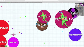 Insane Splitrunning #2 -  Agar io Gameplay #TYTRC