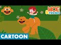 Horsey ride  funny cartoon for kids  moe  friends animated adventures