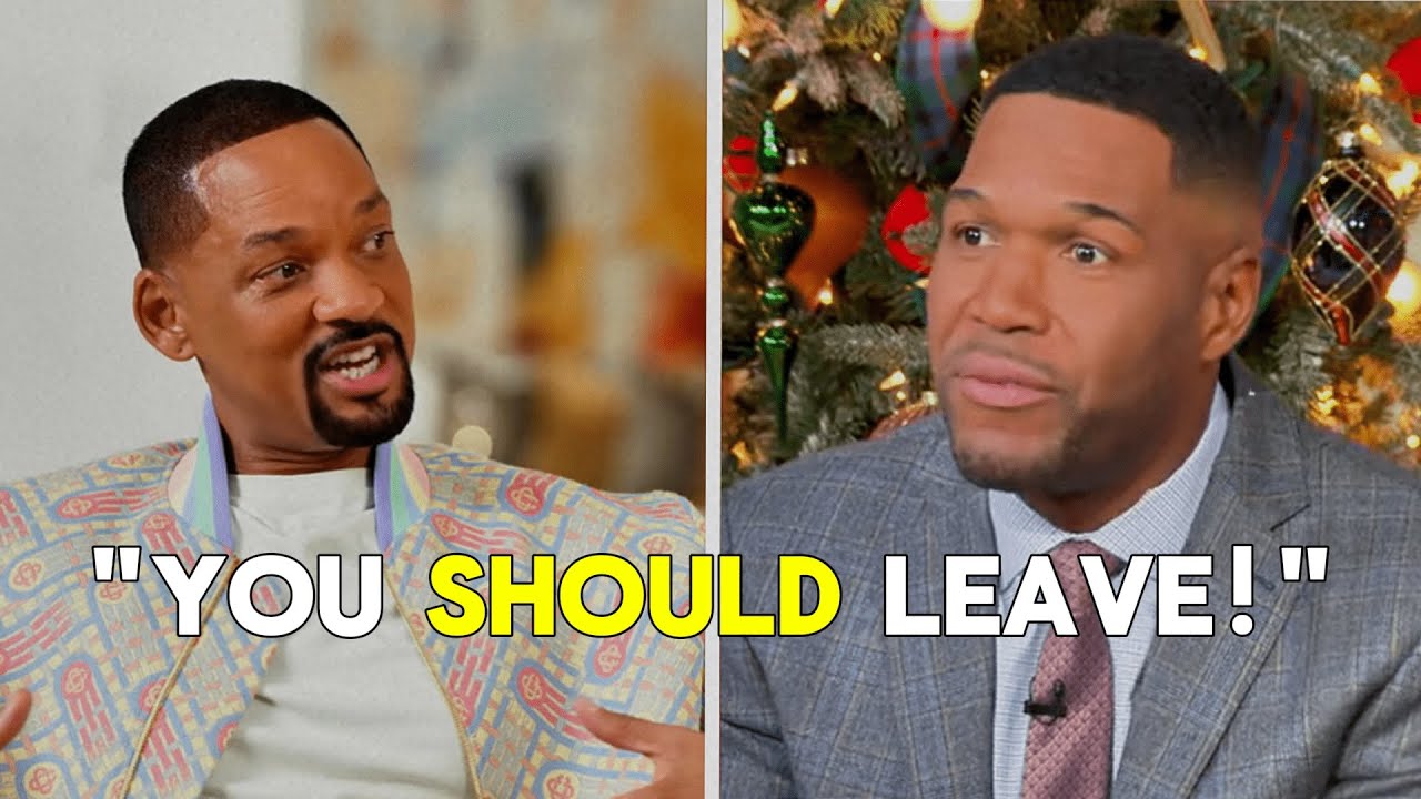 Уилл Смит начал эфир программы Good Morning America после ожесточенной перепалки с Майклом Страха...