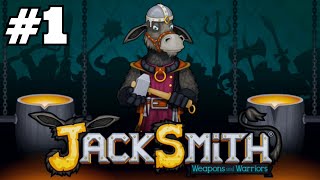 DEMİRCİ EŞEK SONUNDA STEAMDE / Jacksmith Türkçe Oynanış 2025 - Bölüm 1