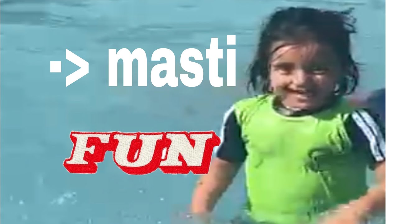 Water park me mastiAastha ki to chal padiAastha vlogs water park