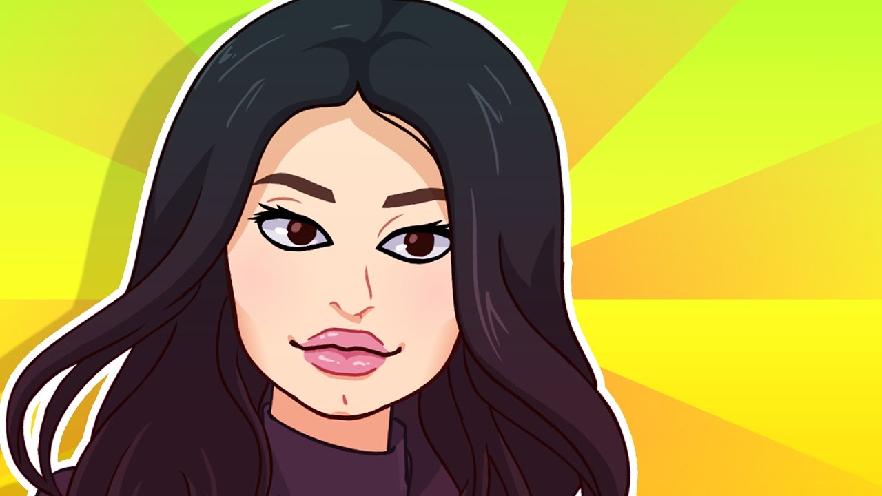 Kylie Jenner Cartoon Face