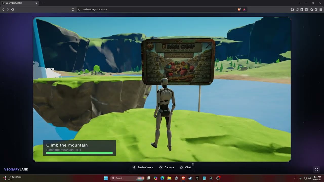 Mindset Mountain — VR Environment