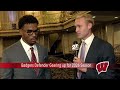 Wisconsin Senior Edge Rusher Sebastian Cheeks at Big Ten media day