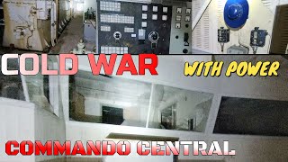 Cold War Commando Central With War Room and power Still On