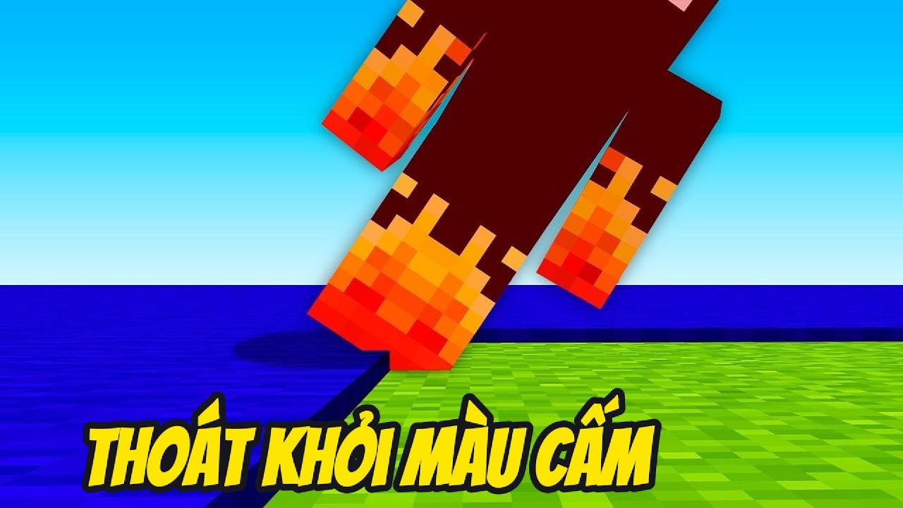 Thử Thách THOÁT KHỎI MÀU SẮC BỊ CẤM TRẢ THÙ BẠN THÂN KHỐN NẠN Trong Minecraft Siêu Bất Ổn 🤣