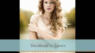 Video thumbnail of "Taylor Swift - Dear John"