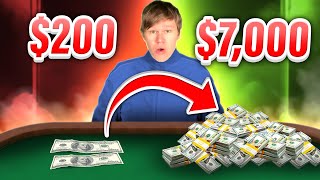 Turning $200 into $7000 Playing Online Poker Turning $200 into $7000 Playing Online Poker