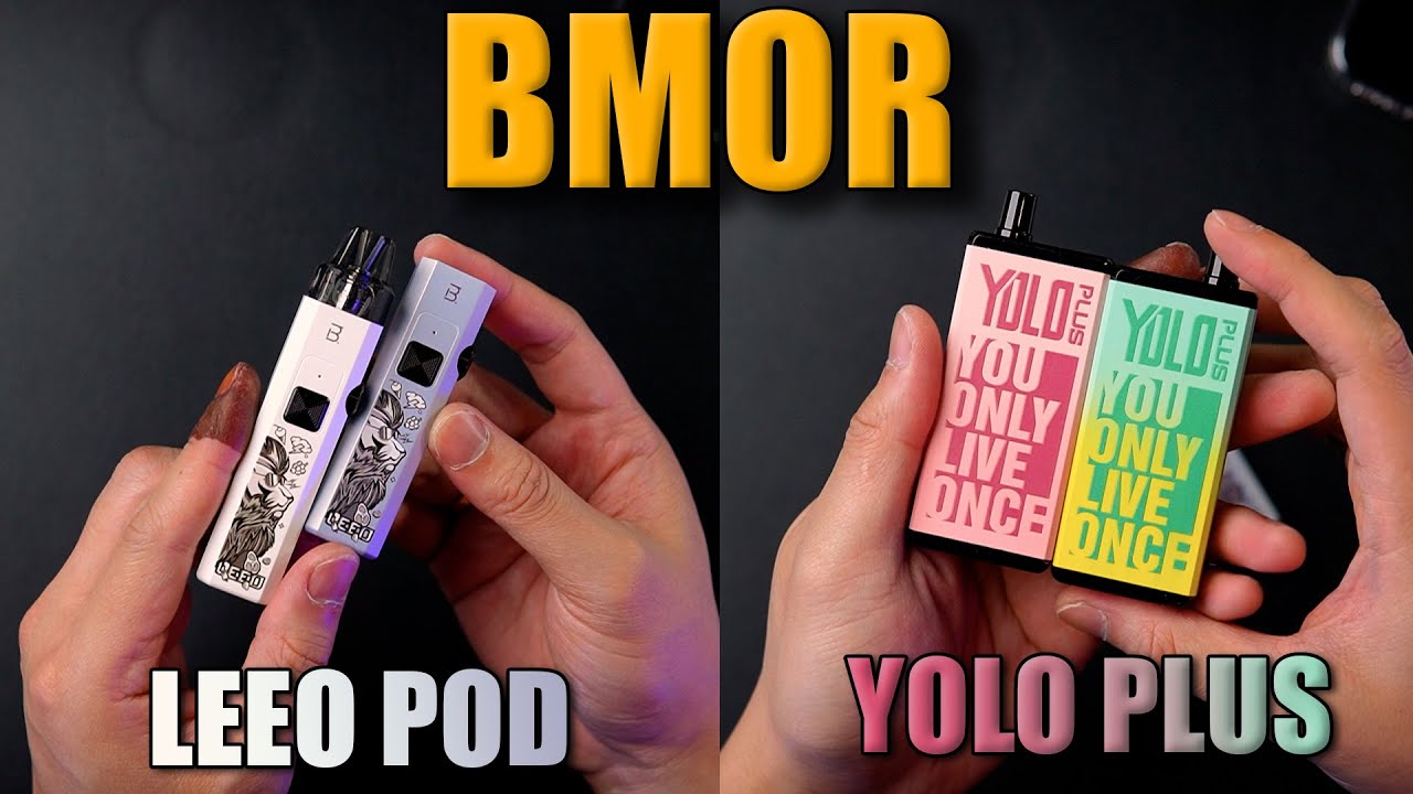 BMOR new release YOLO PLUS & LEEO POD SYSTEM